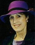Woman In A Purple Sun Hat
