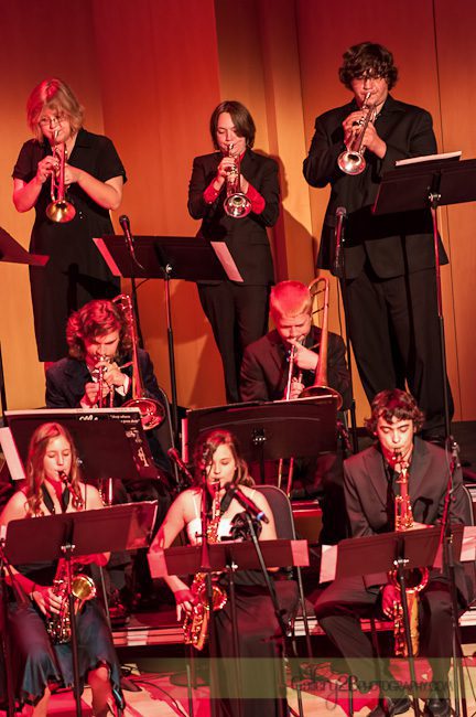 Jazz Band Of Young Adults Performing